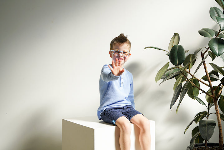 Dream Eyewear Australia - Blue light blocking glasses for kids aged 3-6 - GenMinnies